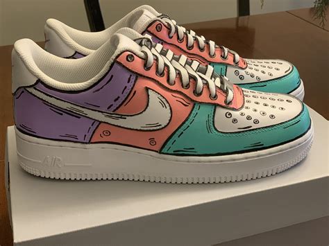 Check out our custom air force 1 selection for the very best in unique or custom, handmade pieces from our shoes shops. Custom Air Force 1 - Source by marlene_piehl - in 2020 ...