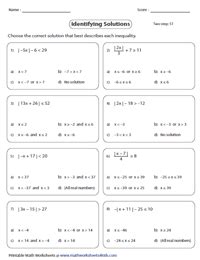 Live worksheets > english > english as a second language (esl) > questions and answers. Absolute Value Inequalities Worksheets