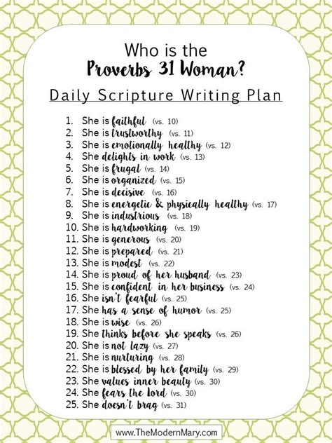 Proverbs 31 Printable Printable Calendars At A Glance