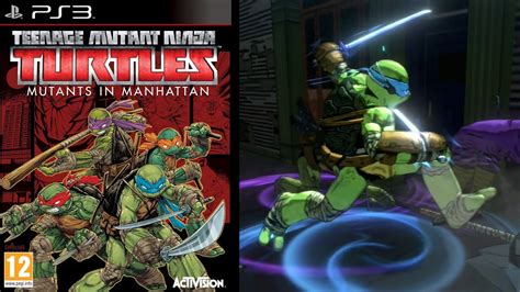 Teenage Mutant Ninja Turtles Mutants In Manhattan Ps3 Gameplay