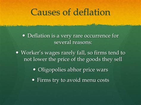 Presentation On Deflation