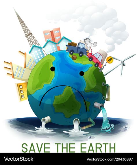 Posters On Save Earth From Pollution