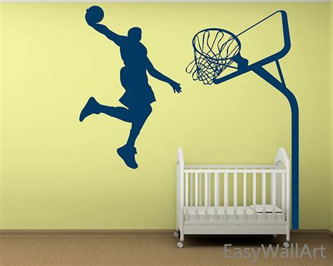 Basketball Wall Decal Basketball Decal Sports Wall