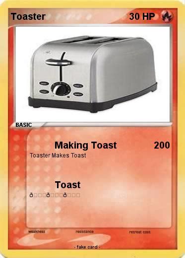 Pokémon Toaster 74 74 Making Toast My Pokemon Card