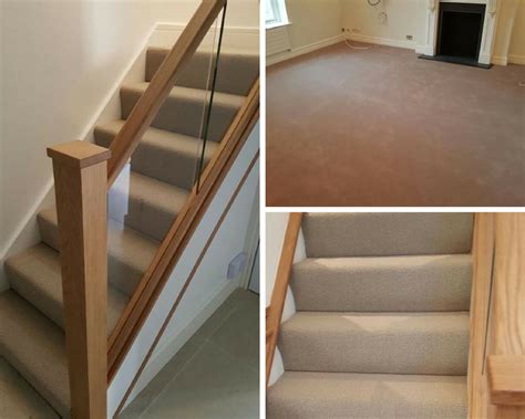 Rooms And Stairs Grey Carpet Carpet Installation Luxury Carpet