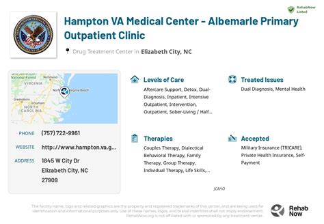 Hampton Va Medical Center Albemarle Primary Outpatient Clinic