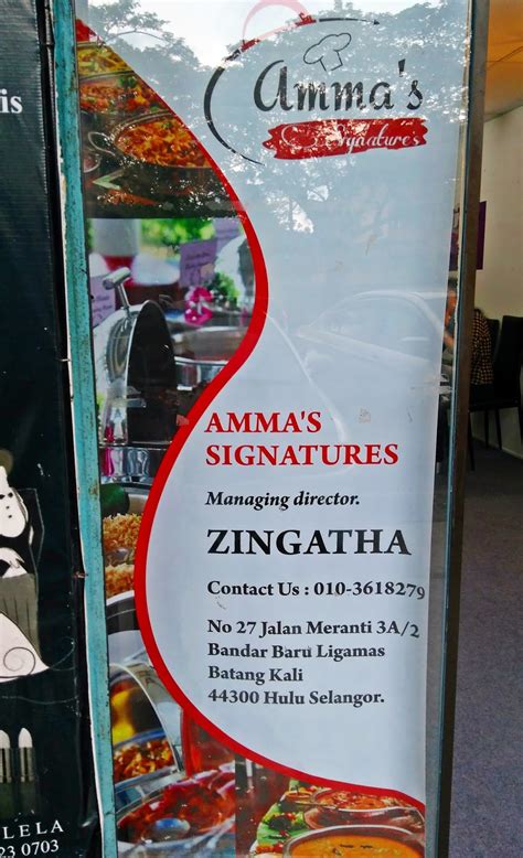 Kalini aku nak review campsite baru. Venoth's Culinary Adventures: Amma's Signatures Bamboo ...