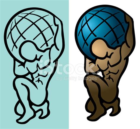 Check spelling or type a new query. Atlas Holding Weight of The World Stock Vector ...