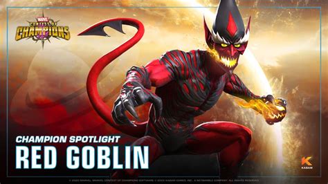 Entering Marvel Contest Of Champions Red Goblin Marvel