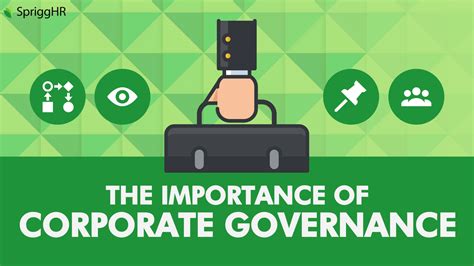 The Importance Of Corporate Governance • Sprigghr