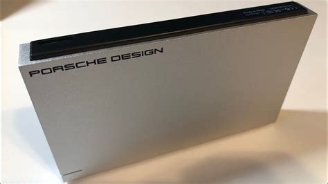 Lacie Porsche Design Mobile Drive Tb Unpacking K Youtube