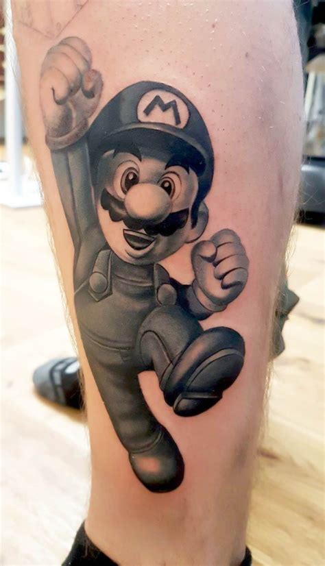 Super Mario Clip Art Tatuaje De Super Mario Tatuaje De Mario Mario