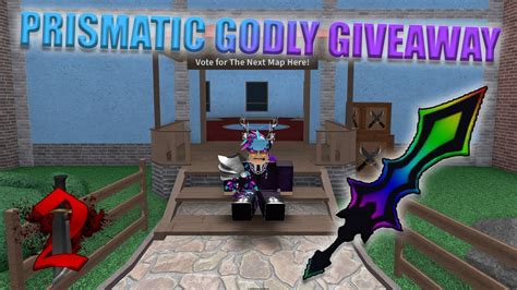 If you enjoy murder mystery 2, surely you don't want to miss out on any freebies that will make you look good in the game. *NEW* Prismatic Godly Giveaway in Murder Mystery 2 ...