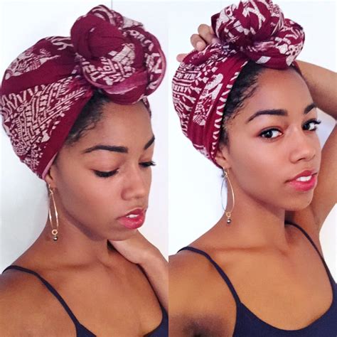 Headwraps Using Handmade Kenyan Scarf Covering Natural Hair Black Blogger Hair Wrap Scarf