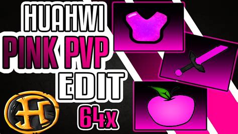 Huahwi Pink Pvp Edit 64x Minecraft Pvpuhc Texture Pack Youtube