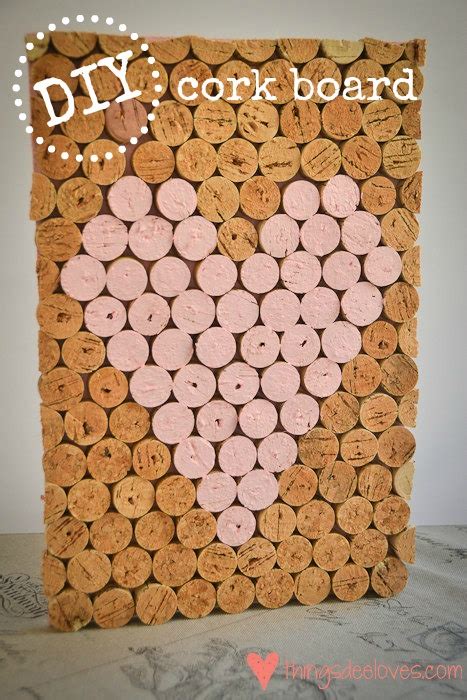 Wine cork bulletin board ideas. 5 Diy Cool Cork Board Ideas - diy Thought