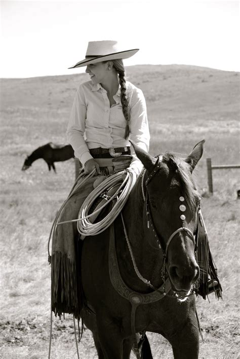 Reata Brannaman Love Her Hats Cowgirl And Horse Cowboy Up Cowboy