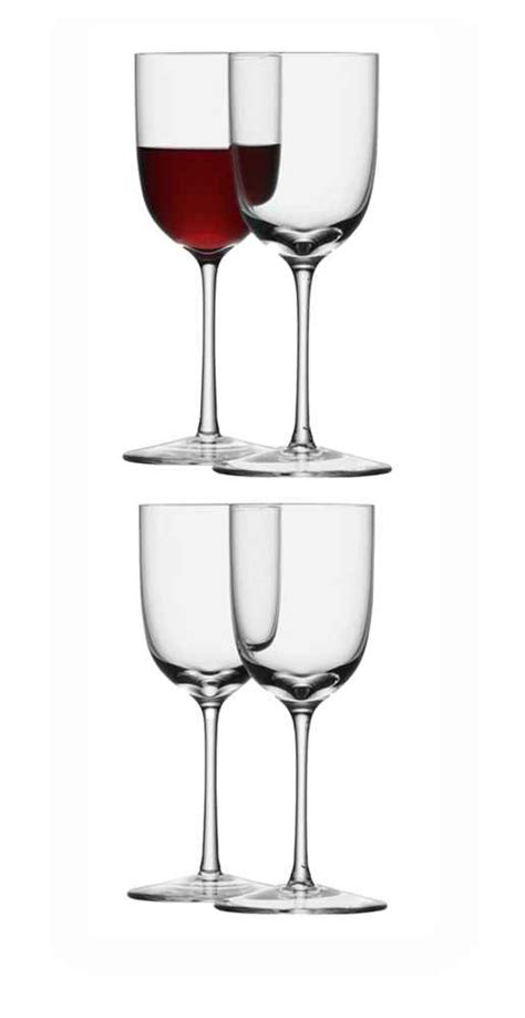 Lsa Bar Port Glasses Set Of Four Glassware Master Of Malt