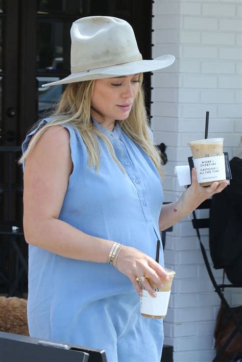 Hilary Duff Shows Off Her Growing Baby Bump Alfreds