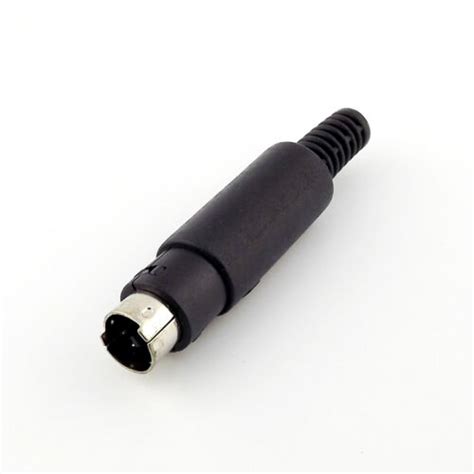 5 Pin Mini Din Mini Din Male Plug S Video Connector Adapter With