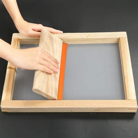 10x14inch Wood Silk Screen Printing Frames With 110 White Mesh And 9 4 Inch L4q1 Ebay