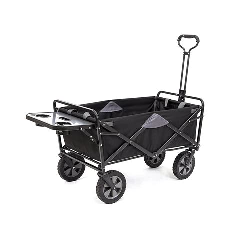 Mac Sports Collapsible Folding Outdoor Utility Wagon Blue