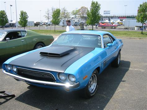Petty Blue Rare Color On A 73 Challenger