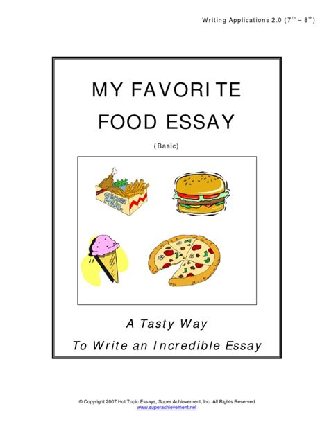 Favorite Food Essay Veto Paragraph All Rights Reserved