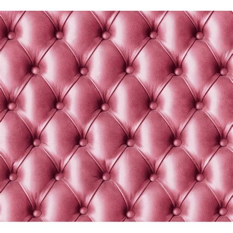 Pink Tufted Leather Koziel Wallpaper Artisan