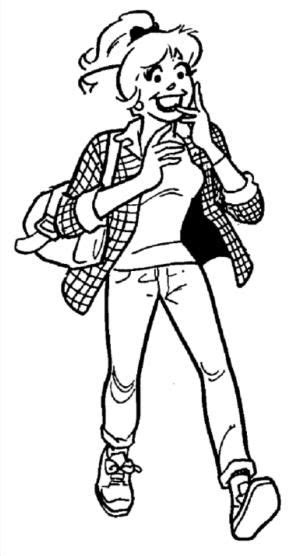 Ships from and sold by amazon.com. BETTY COOPER Coloring Page, Archie Comic Publications ...