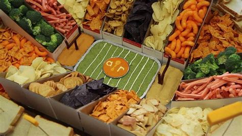 What really matters are the snacks you nosh on come game day! How to Make a Snack Stadium for Super Bowl - YouTube