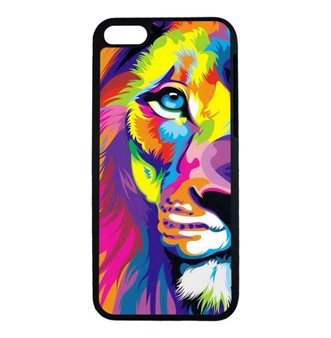 Phone case is made of high quality meaterial and. Colorful Ink Lion Pop Art Cool For iPhone 6 6s 7 Plus Case ...