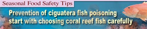Enjoy Coral Reef Fish But Mind Ciguatoxin Poisoning