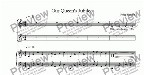 Our Queens Jubilee Download Sheet Music Pdf File