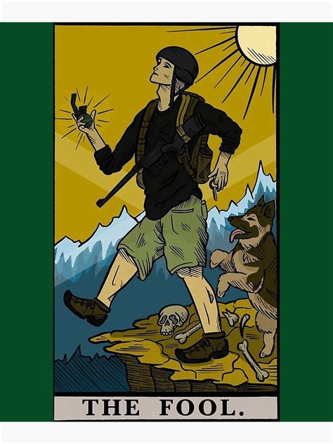 Tfd The Fool Tarot Poster For Sale By Zbasemen Redbubble