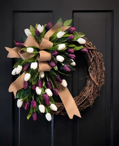 wreaths-for-front-door-tulip-wreath-spring-wreath-for-front-etsy