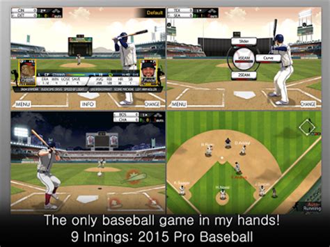 When you play baseball games online, there's no need to worry about the weather, lousy seats, or your ability to pitch or bat in real life. 9 Innings: 2015 Pro Baseball » Apk Thing - Android Apps ...