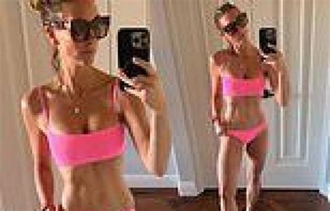 Luisa Zissman Flaunts Her Incredible Figure In A Sexy Neon Pink Bikini Trends Now