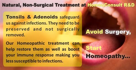 Homeoconsult Rd Tonsil Adenoid Children Homeopathy Treatment