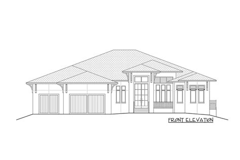 Plan 86084bw Deluxe Contemporary Beach Home With Large Lanai For