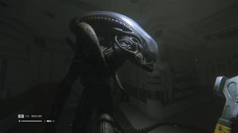 Alien Isolation No Attack Trainer Close Up Of The Xenomorph That Is