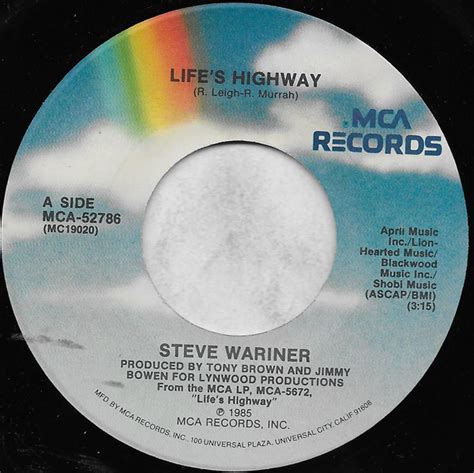 Steve Wariner Life S Highway Vinyl Records Lp Cd On Cdandlp