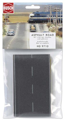 Busch 9710 Asphalt Road Wht Mrks 48 Ho Scale Scenery Kit B0002ohd7m Amazon Price Tracker