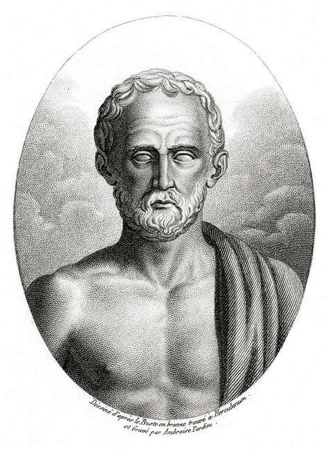 Demosthenes Bust Of The Greek Orator Drawing by Mary Evans Picture