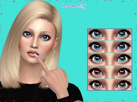 Candy Doll Real Eyes Set By Divadelic06 Sims 4 Eyes