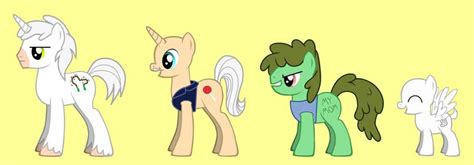 Mlp Regular Show Characters 2 By S233220 On Deviantart