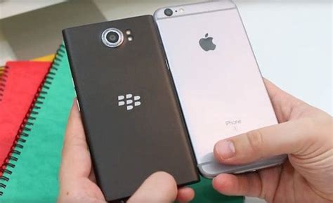 Обзор сравнение Blackberry Priv и Iphone 6s Plus Яблык технологии