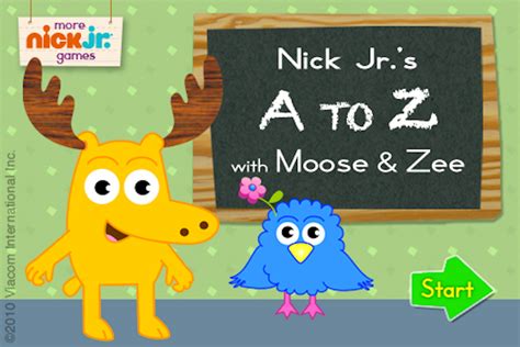 Nick Jrs A To Z With Moose And Zee Review And Discussion Toucharcade