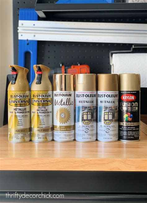 Three Best Brass Spray Paints For Diy Makeovers Grace In Space
