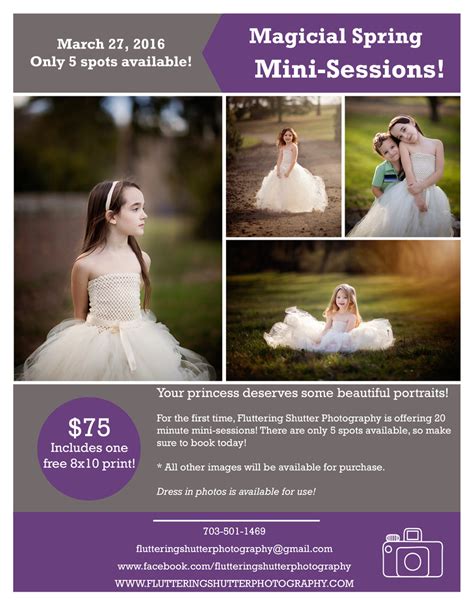 Fluttering Shutter Photography Magical Mini Sessions